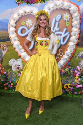 Heidi Klum, Hund Fritz, mit Hund Fritz beim HEIDIFEST 2026 im Hofbräuhaus in München am 17.09.2026