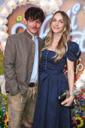 Georg Listing (Tokio Hotel) mit Ehefrau Susanne Knispel beim HEIDIFEST 2026 im Hofbräuhaus in München am 17.09.2026
