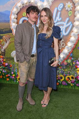 Georg Listing (Tokio Hotel) mit Ehefrau Susanne Knispel beim HEIDIFEST 2026 im Hofbräuhaus in München am 17.09.2026