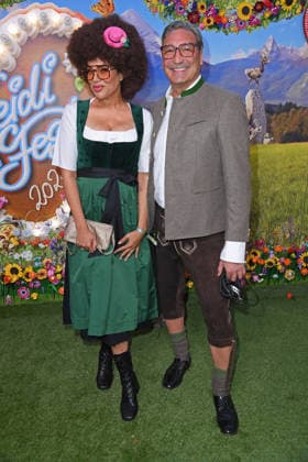 Mousse T. mit Ehefrau Khadra Sufi beim HEIDIFEST 2026 im Hofbräuhaus in München am 17.09.2026