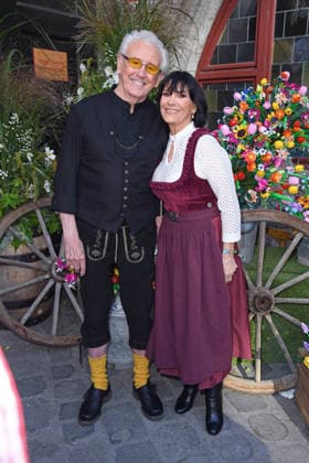 Tony Christie mit Ehefrau Sue Christie beim HEIDIFEST 2026 im Hofbräuhaus in München am 17.09.2026
