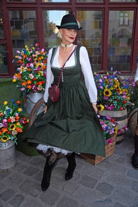 Nadja Auermann beim HEIDIFEST 2026 im Hofbräuhaus in München am 17.09.2026