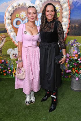 Natascha Ochsenknecht mit Tochter Cheyenne Ochsenknecht beim HEIDIFEST 2026 im Hofbräuhaus in München am 17.09.2026