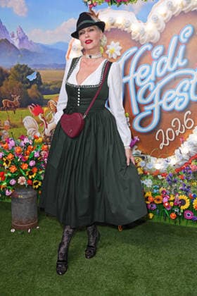 Nadja Auermann beim HEIDIFEST 2026 im Hofbräuhaus in München am 17.09.2026