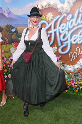 Nadja Auermann beim HEIDIFEST 2026 im Hofbräuhaus in München am 17.09.2026