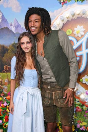 Leni Klum mit Bruder Henry Günther Samuel beim HEIDIFEST 2026 im Hofbräuhaus in München am 17.09.2026