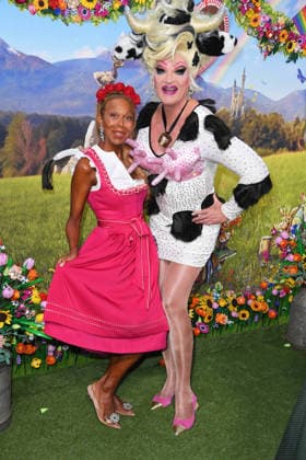 Angela Ermakova, Olivia Jones beim HEIDIFEST 2026 im Hofbräuhaus in München am 17.09.2026