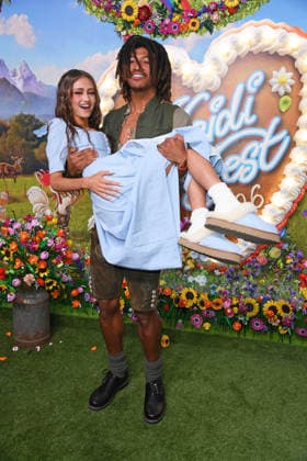 Leni Klum mit Bruder Henry Günther Samuel beim HEIDIFEST 2026 im Hofbräuhaus in München am 17.09.2026