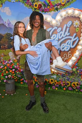 Leni Klum mit Bruder Henry Günther Samuel beim HEIDIFEST 2026 im Hofbräuhaus in München am 17.09.2026