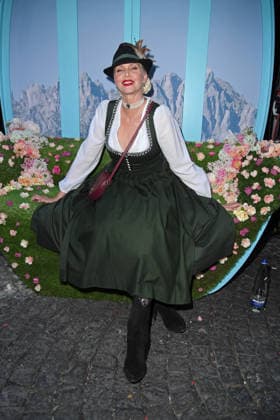 Nadja Auermann beim HEIDIFEST 2026 im Hofbräuhaus in München am 17.09.2026