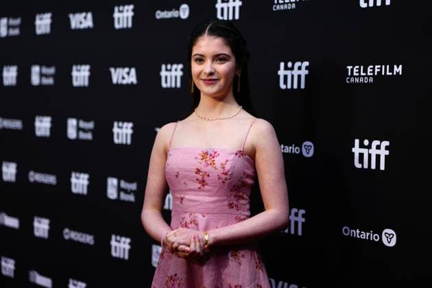 September 17, 2026, Toronto, On, CAN: Eden Hamilton arrives on the red carpet to promote the film Up Against It at the Toronto International Film Festival, in Toronto, on Thursday, Sept.17, 2026. Toronto CAN  - ZUMAc35_ 20260917_zaf_c35_129 Copyright: xChrisxYoungx