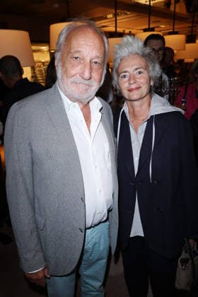 Anne-Sophie Pic Paris Opening Party - Paris François Berléand and his wife Alexia Stresi attend Anne-Sophie Pic Paris Party on September 17, 2026 in Paris, France. Photo by Jerome Dominé ABACAPRESS.COM Paris France  Copyright: xDominexJerome ABACAx