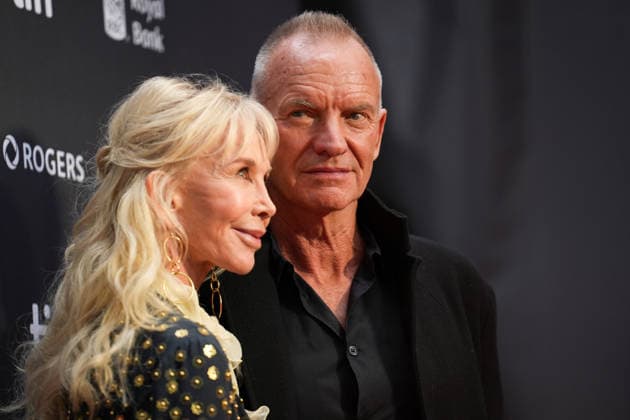 2026 Toronto International Film Festival - Up Against It TORONTO, CANADA - SEPTEMBER 17 : Trudie Styler (L) and Sting (R) attend the premiere of Up Against It during the 2026 Toronto International Film Festival at Roy Thomson Hall in Toronto, Ontario, Canada on September 17, 2026. Mert Alper Dervis Anadolu Toronto Canada. Editorial use only. Please get in touch for any other usage.  Copyright: x2026xAnadoluxMertxAlperxDervisx