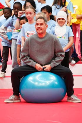 Moritz Bleibtreu beim kinderTag 2026 in den Atelier Gardens. Berlin, 17.09.2026