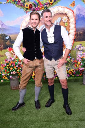 Hanno Dobiat und Jo Weil bei der Ankunft zur RTL TV-Show HeidiFest by Heidi Klum im Hofbräuhaus. München, 17.09.2026