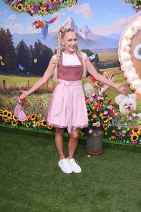 Whigfield bei der Ankunft zur RTL TV-Show HeidiFest by Heidi Klum im Hofbräuhaus. München, 17.09.2026