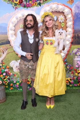 Tom Kaulitz und Heidi Klum bei der Ankunft zur RTL TV-Show HeidiFest by Heidi Klum im Hofbräuhaus. München, 17.09.2026