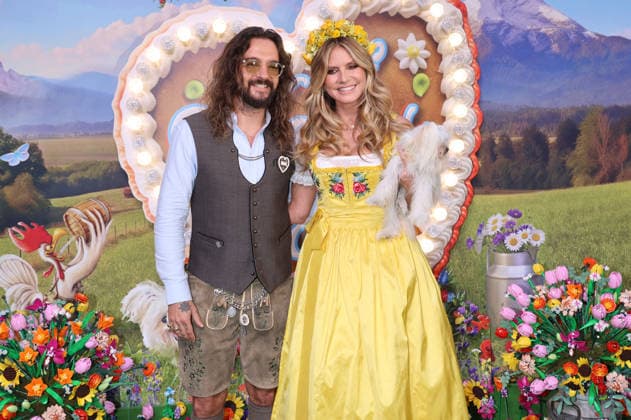 Tom Kaulitz und Heidi Klum bei der Ankunft zur RTL TV-Show HeidiFest by Heidi Klum im Hofbräuhaus. München, 17.09.2026