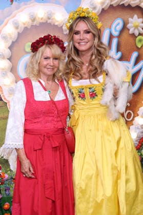 Erna Klum und Heidi Klum bei der Ankunft zur RTL TV-Show HeidiFest by Heidi Klum im Hofbräuhaus. München, 17.09.2026