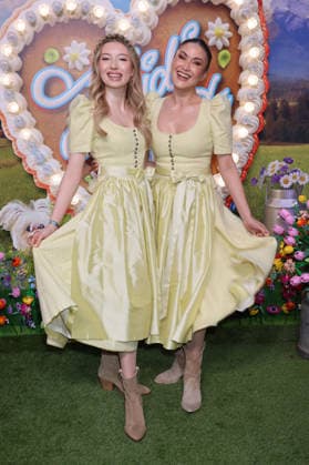Eleonora Berger und Luise Berger bei der Ankunft zur RTL TV-Show HeidiFest by Heidi Klum im Hofbräuhaus. München, 17.09.2026