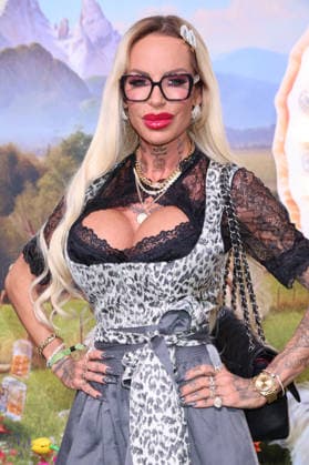 Gina-Lisa Lohfink bei der Ankunft zur RTL TV-Show HeidiFest by Heidi Klum im Hofbräuhaus. München, 17.09.2026