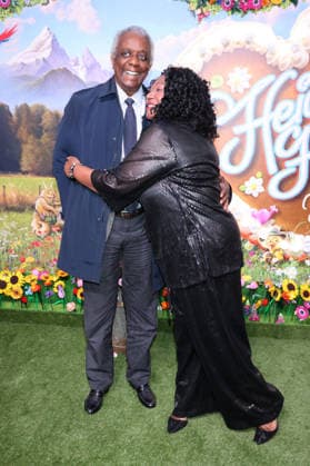 Liz Mitchell mit Ehemann Thomas Pemberton bei der Ankunft zur RTL TV-Show HeidiFest by Heidi Klum im Hofbräuhaus. München, 17.09.2026