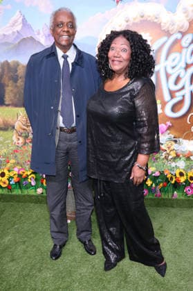 Liz Mitchell mit Ehemann Thomas Pemberton bei der Ankunft zur RTL TV-Show HeidiFest by Heidi Klum im Hofbräuhaus. München, 17.09.2026
