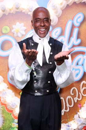 Bruce Darnell bei der Ankunft zur RTL TV-Show HeidiFest by Heidi Klum im Hofbräuhaus. München, 17.09.2026