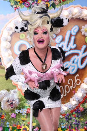 Olivia Jones bei der Ankunft zur RTL TV-Show HeidiFest by Heidi Klum im Hofbräuhaus. München, 17.09.2026