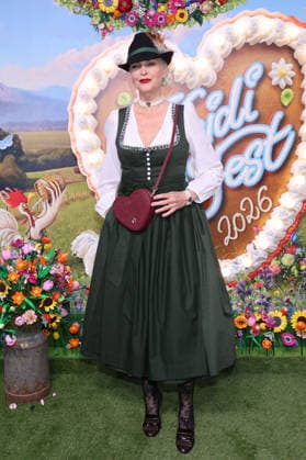 Nadja Auermann bei der Ankunft zur RTL TV-Show HeidiFest by Heidi Klum im Hofbräuhaus. München, 17.09.2026