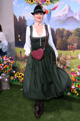 Nadja Auermann bei der Ankunft zur RTL TV-Show HeidiFest by Heidi Klum im Hofbräuhaus. München, 17.09.2026