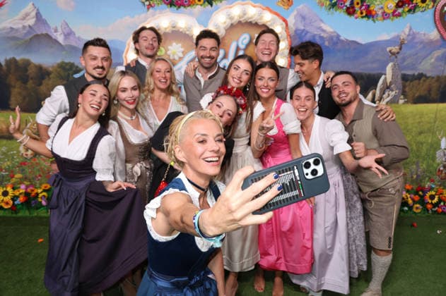 Tänzerinnen und Tänzer von Let s Dance bei der Ankunft zur RTL TV-Show HeidiFest by Heidi Klum im Hofbräuhaus. München, 17.09.2026