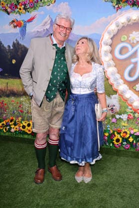 Marianne und Michael bei der Ankunft zur RTL TV-Show HeidiFest by Heidi Klum im Hofbräuhaus. München, 17.09.2026