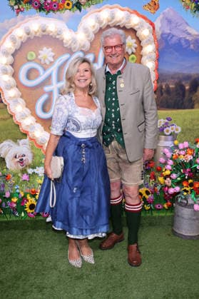 Marianne und Michael bei der Ankunft zur RTL TV-Show HeidiFest by Heidi Klum im Hofbräuhaus. München, 17.09.2026