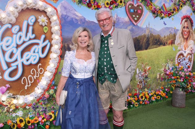 Marianne und Michael bei der Ankunft zur RTL TV-Show HeidiFest by Heidi Klum im Hofbräuhaus. München, 17.09.2026