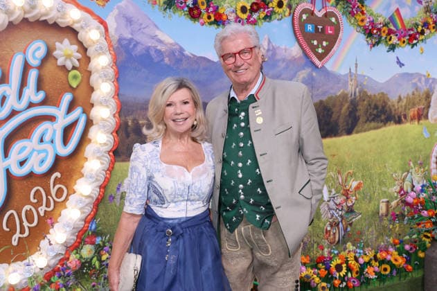 Marianne und Michael bei der Ankunft zur RTL TV-Show HeidiFest by Heidi Klum im Hofbräuhaus. München, 17.09.2026