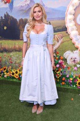 Pamela Reif bei der Ankunft zur RTL TV-Show HeidiFest by Heidi Klum im Hofbräuhaus. München, 17.09.2026