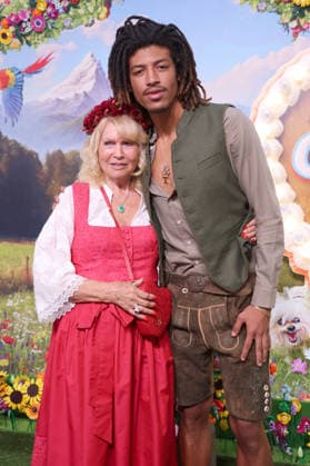 Erna Klum und Henry Samuel bei der Ankunft zur RTL TV-Show HeidiFest by Heidi Klum im Hofbräuhaus. München, 17.09.2026