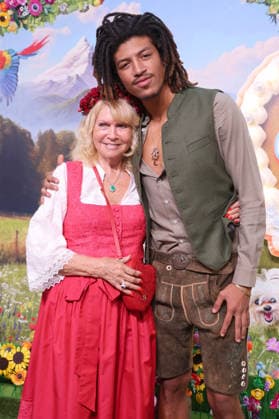 Erna Klum und Henry Samuel bei der Ankunft zur RTL TV-Show HeidiFest by Heidi Klum im Hofbräuhaus. München, 17.09.2026