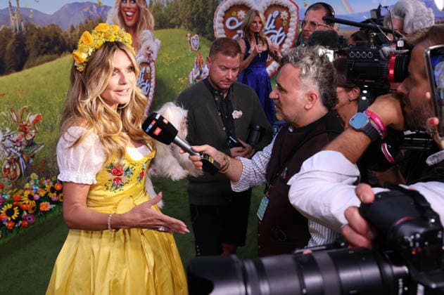 Heidi Klum bei der Ankunft zur RTL TV-Show HeidiFest by Heidi Klum im Hofbräuhaus. München, 17.09.2026