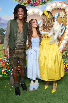 Henry Samuel, Leni Klum und Heidi Klum bei der Ankunft zur RTL TV-Show HeidiFest by Heidi Klum im Hofbräuhaus. München, 17.09.2026