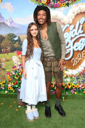 Leni Klum und Henry Samuel bei der Ankunft zur RTL TV-Show HeidiFest by Heidi Klum im Hofbräuhaus. München, 17.09.2026