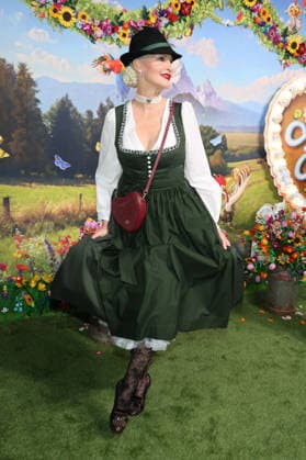 Nadja Auermann bei der Ankunft zur RTL TV-Show HeidiFest by Heidi Klum im Hofbräuhaus. München, 17.09.2026