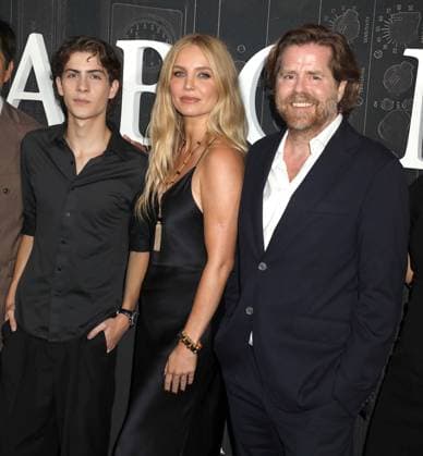 September 17, 2026, New York, New York, USA: Actors JACOB TREMBLAY, ANNABELLEÃäWALLIS seen wearing a dress by Ulla Johnson and director JANUS METZ at the Netflix New York Special Screening of Unabomber held at Metrograph. New York USA  - ZUMAk03_ 20260917_zaf_k03_076 Copyright: xNancyxKaszermanx