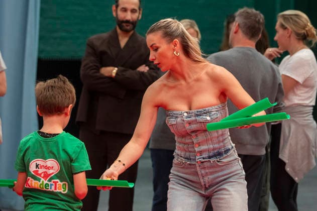 ABB KINDERTAG- Anna-Carina Woitschack beim kinderTag in den Atelier Gardens Berlin am 17.09,2026