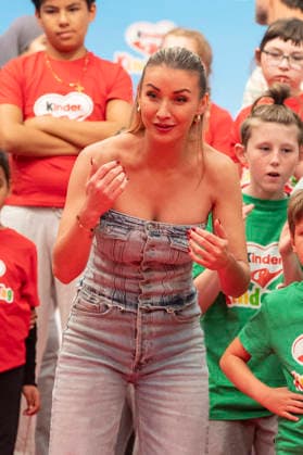 ABB KINDERTAG- Anna-Carina Woitschack beim kinderTag in den Atelier Gardens Berlin am 17.09,2026