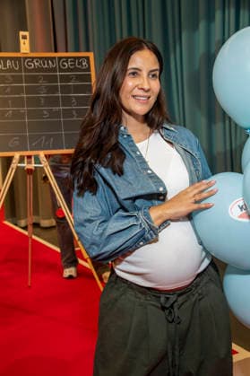 ABB KINDERTAG- Chryssanthi Kavazi schwanger beim kinderTag in den Atelier Gardens Berlin am 17.09,2026