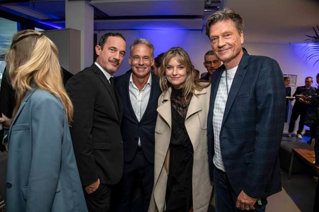 ABB UEFA- Soenke Moehring, Marco Girnth, Ina Paule Klink und Roland Suso Richter zu Gast beim Promi Treff UFA Back in Berlin In den Raeumen der UFA GmbH Berlin, Berlin den 17.09.2026