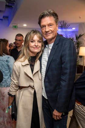 ABB UEFA- Ina Paule Klink und Roland Suso Richter zu Gast beim Promi Treff UFA Back in Berlin In den Raeumen der UFA GmbH Berlin, Berlin den 17.09.2026