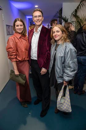 ABB UEFA- Alice Dwyer, Sascha Schwingel und Paula Kalenberg zu Gast beim Promi Treff UFA Back in Berlin In den Raeumen der UFA GmbH Berlin, Berlin den 17.09.2026